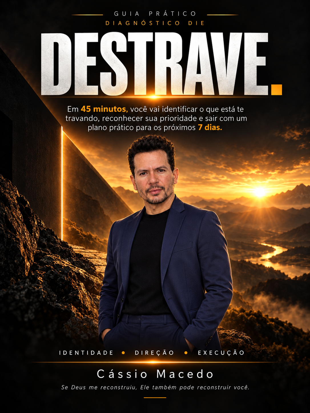 Capa oficial do DESTRAVE com Cássio Macedo